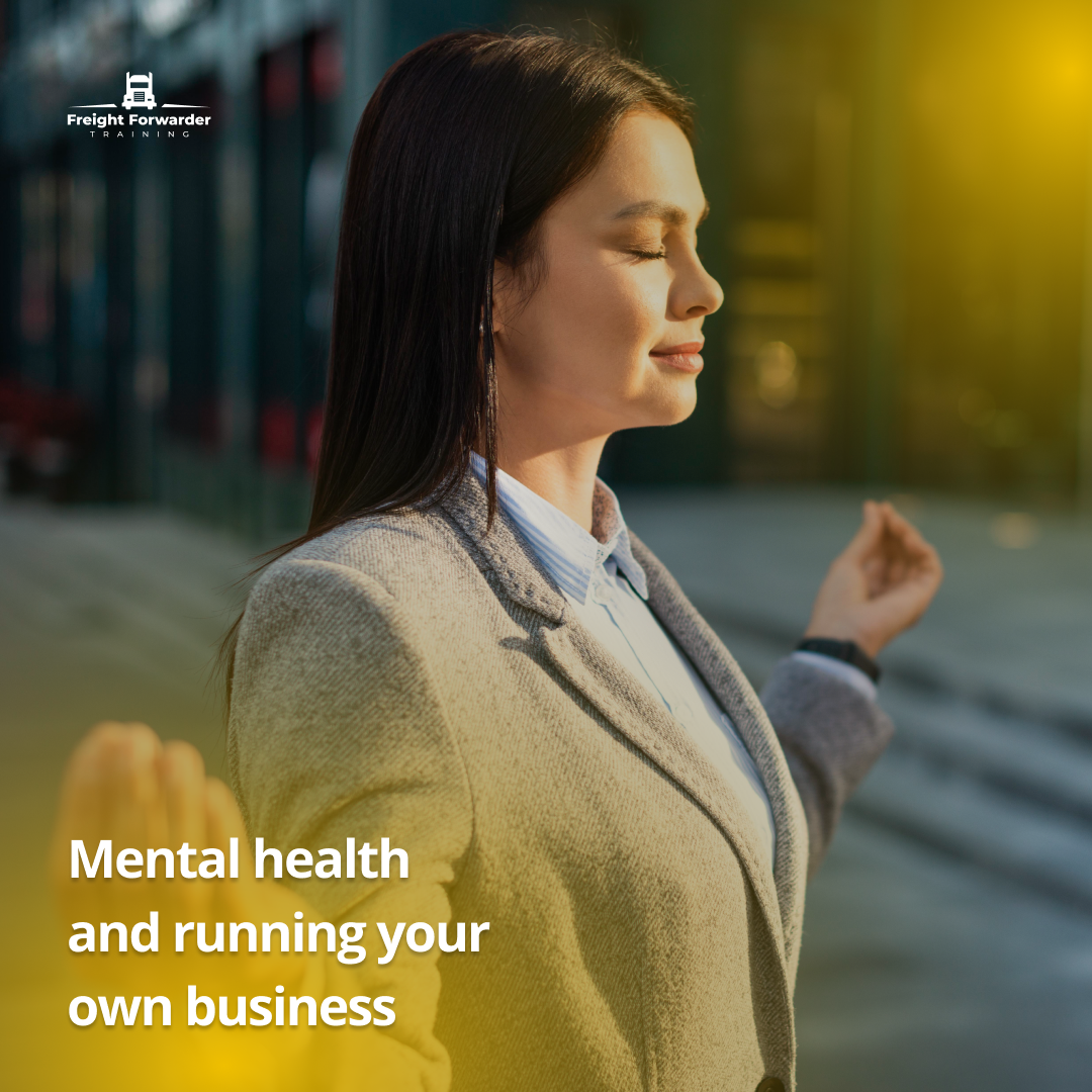 Mental health and running your own business