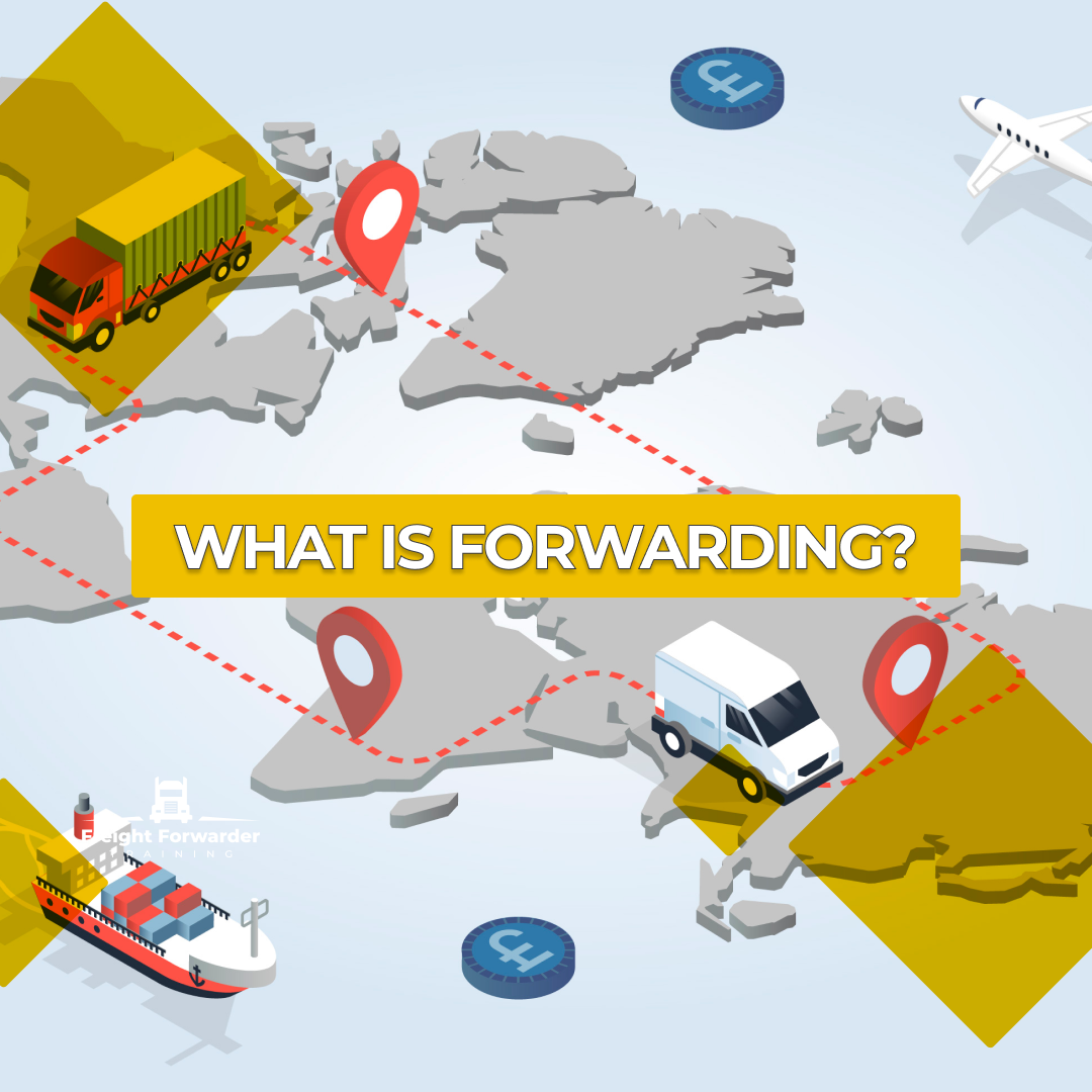 What is forwarding and what is its role in cargo transportation?